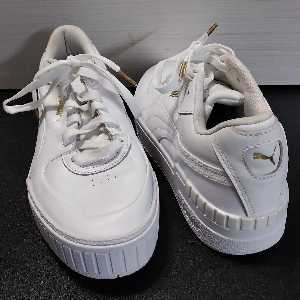 Puma Cali Sport Platform Sneakers White Women's Size 10